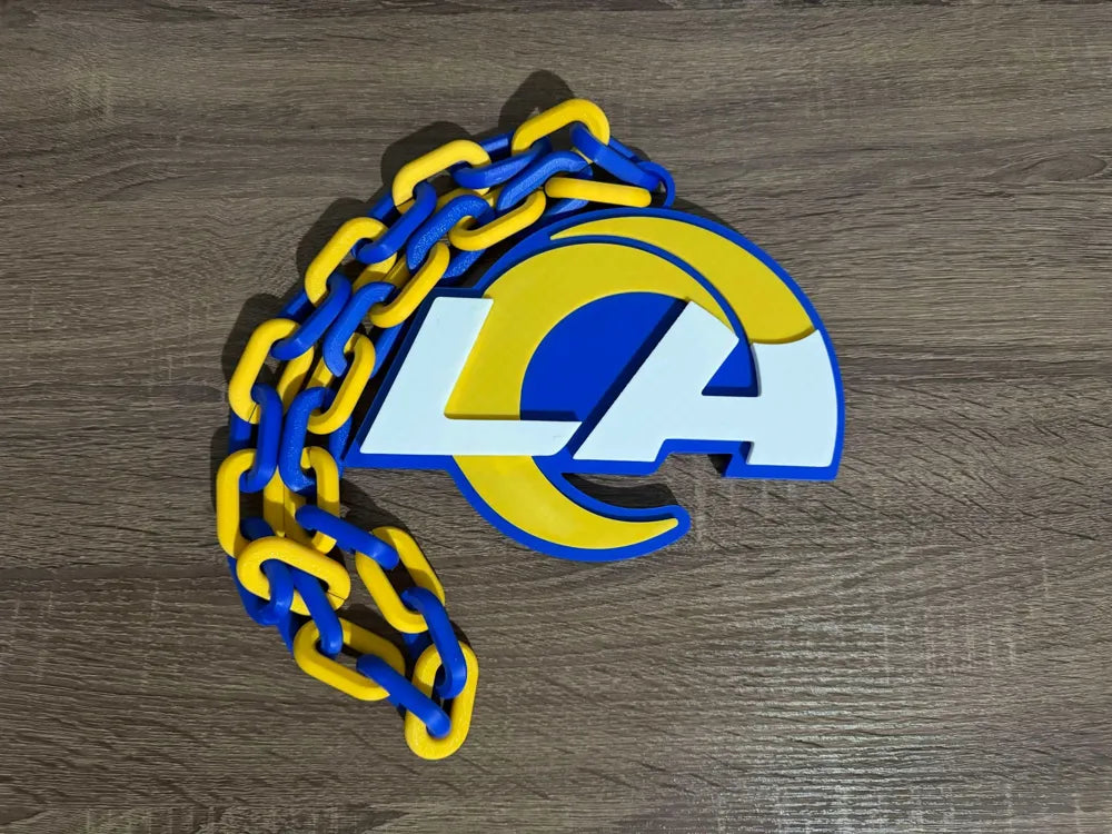 SUPER BOWL JUMBO 3D PRINTED HYPE CHAINS!