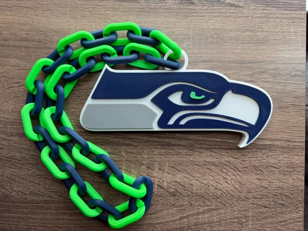 SUPER BOWL JUMBO 3D PRINTED HYPE CHAINS!
