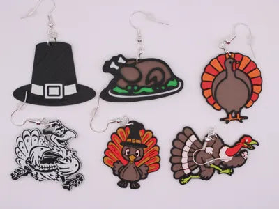 Thanksgiving Custom Earring set