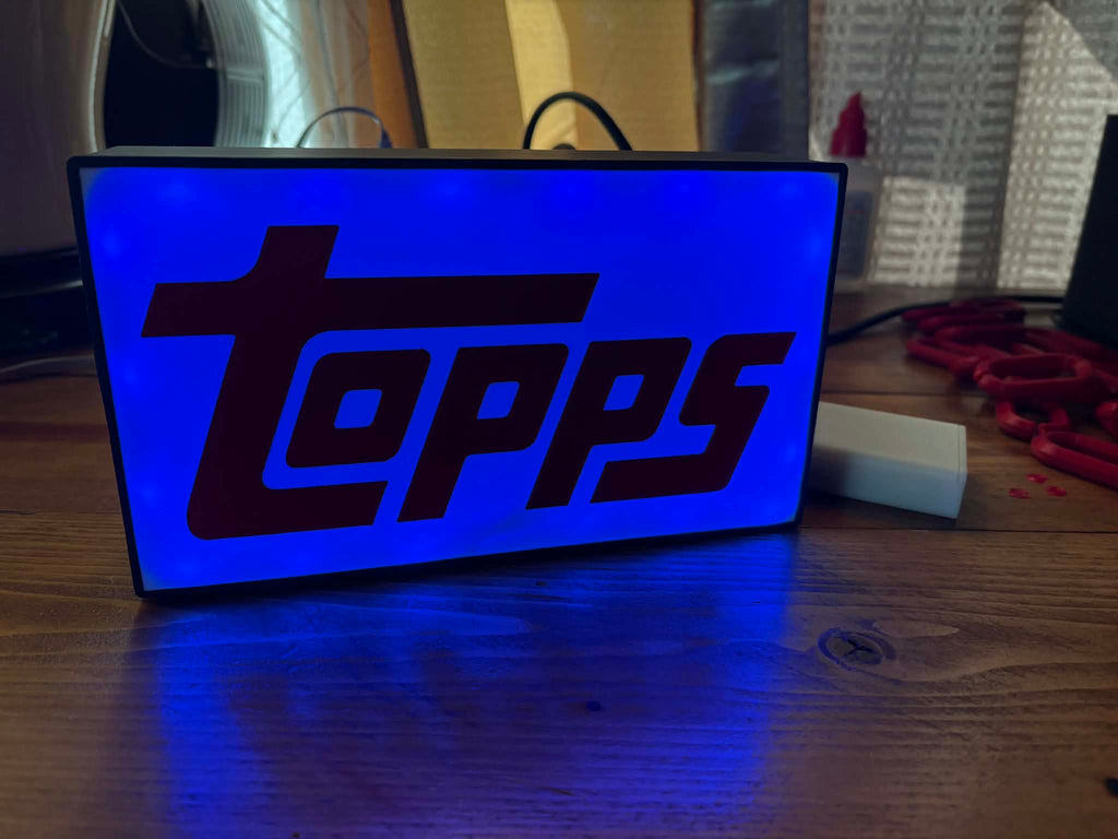 Topps Trading Cards LED Light Box