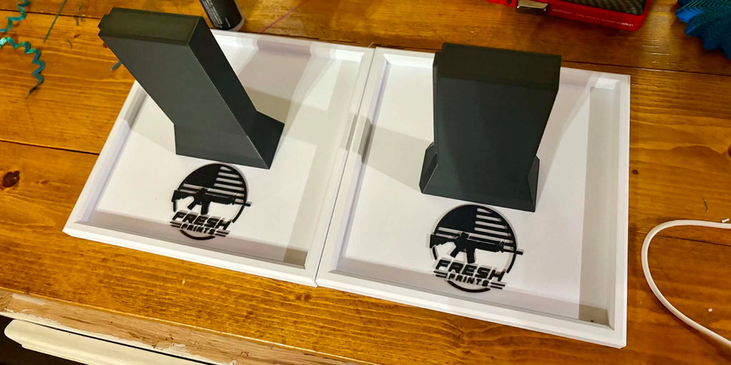 AR Fifteen Style Pew‑Pew Stands