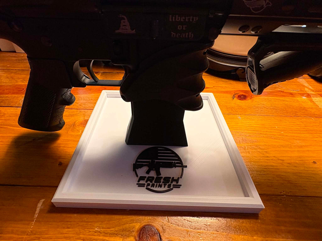 AR Fifteen Style Pew‑Pew Stands