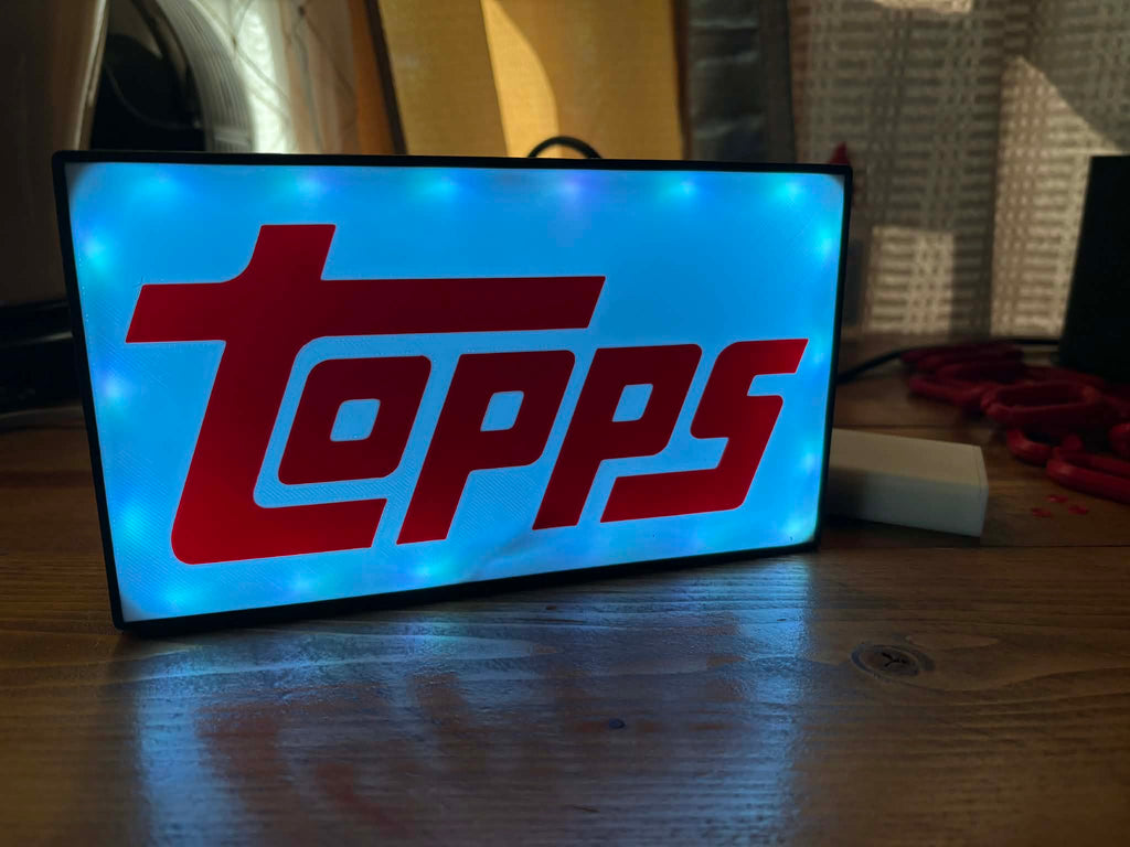 Topps Trading Cards LED Light Box