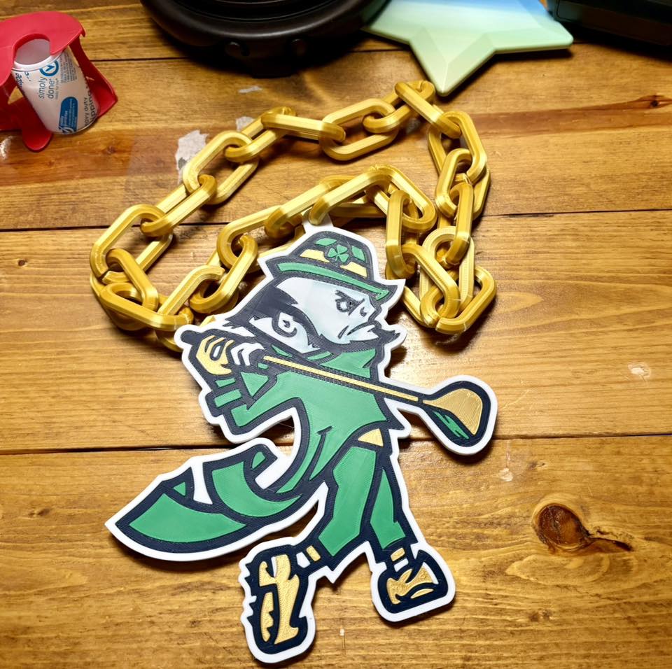 2026 Notre Dame Golf Jumbo Turnover Chains