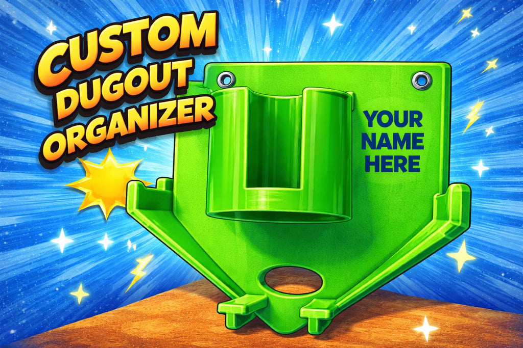 Dugout Organizer – Custom Baseball & Softball Fence Clip Holder
