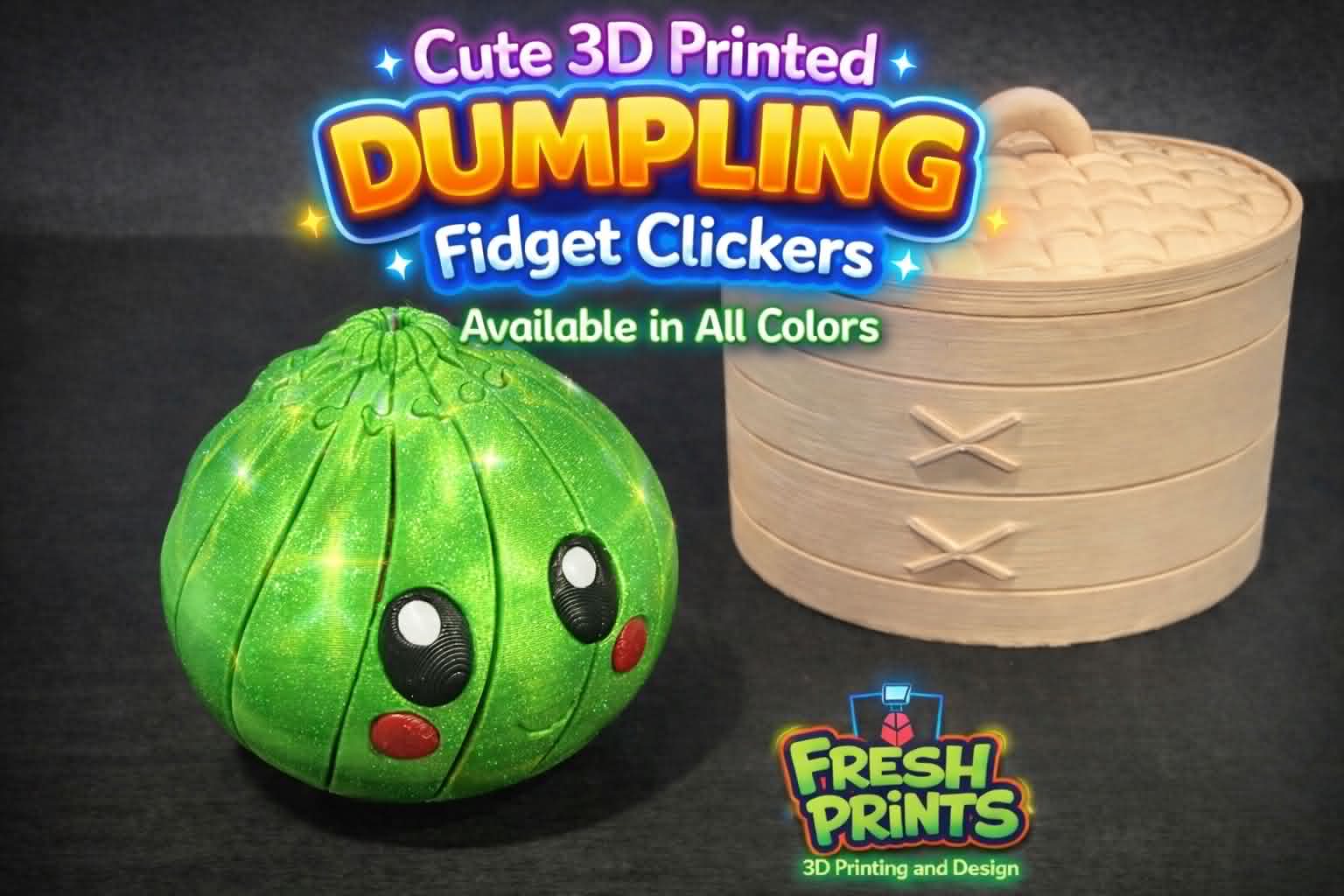 Cute Viral Dumpling Fidget Toys