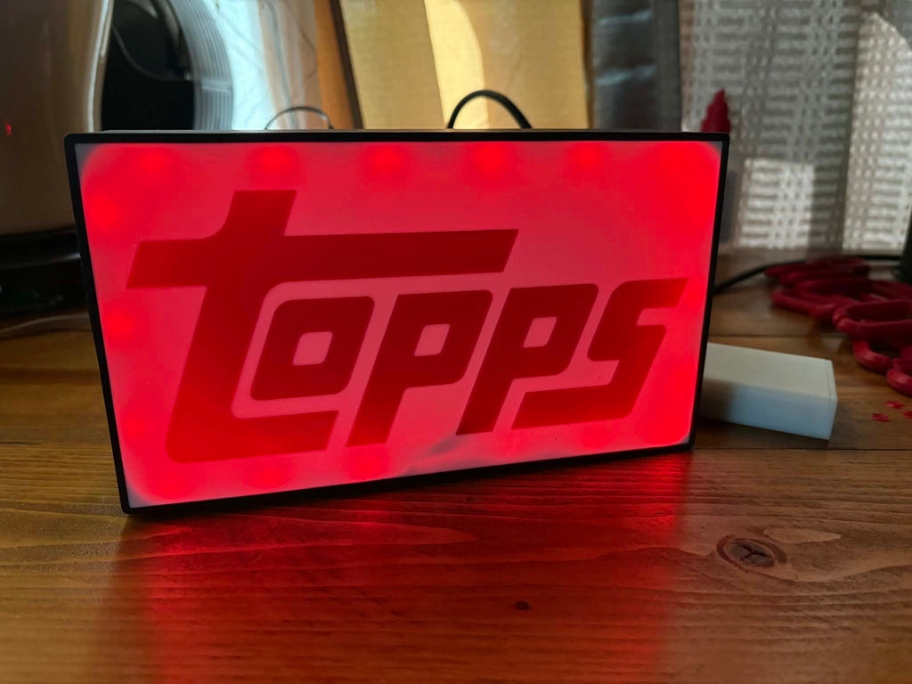 Topps Trading Cards LED Light Box