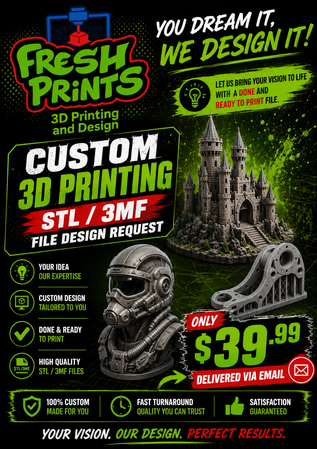 Custom STL / 3MF design File Request