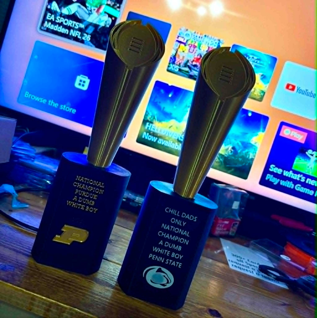 College Football CFB National Championship Replica Trophy