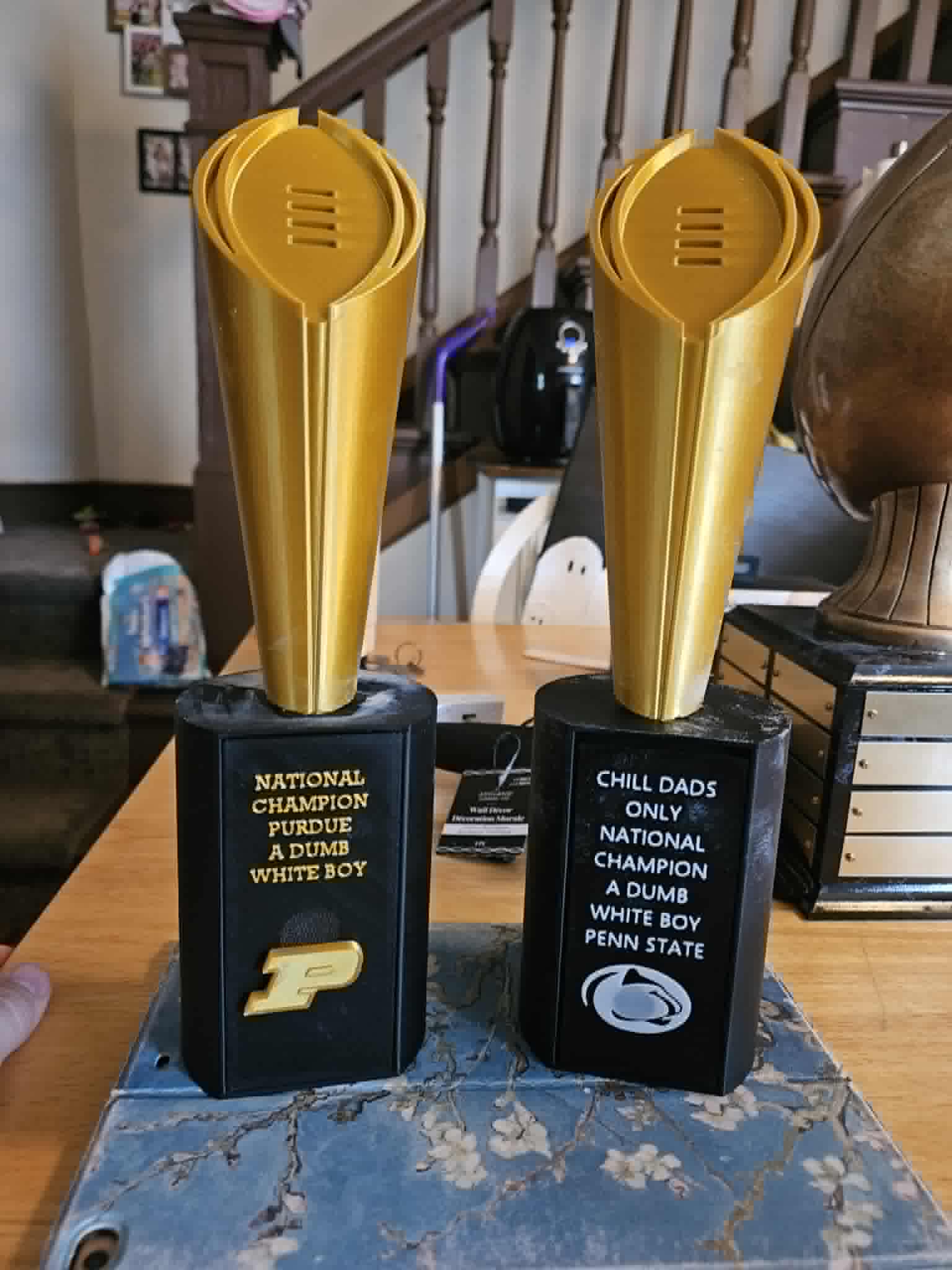 College Football CFB National Championship Replica Trophy