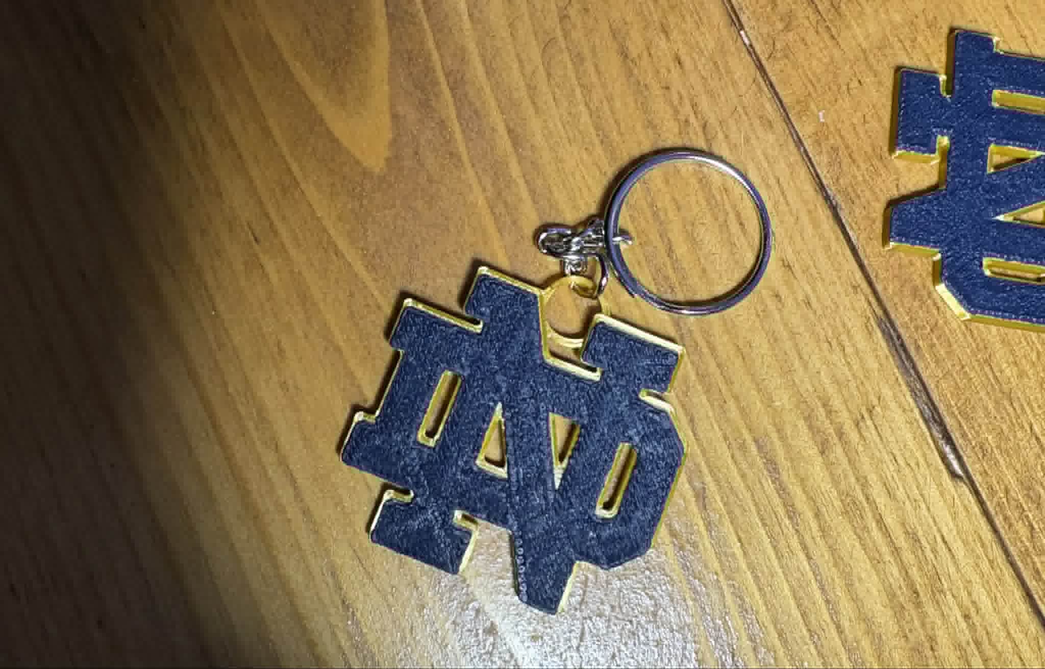 Notre Dame Fighting Irish Keychains