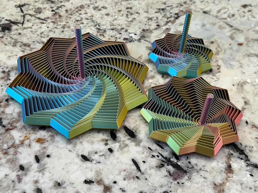 Spinning Expanding Star Fidget Toy