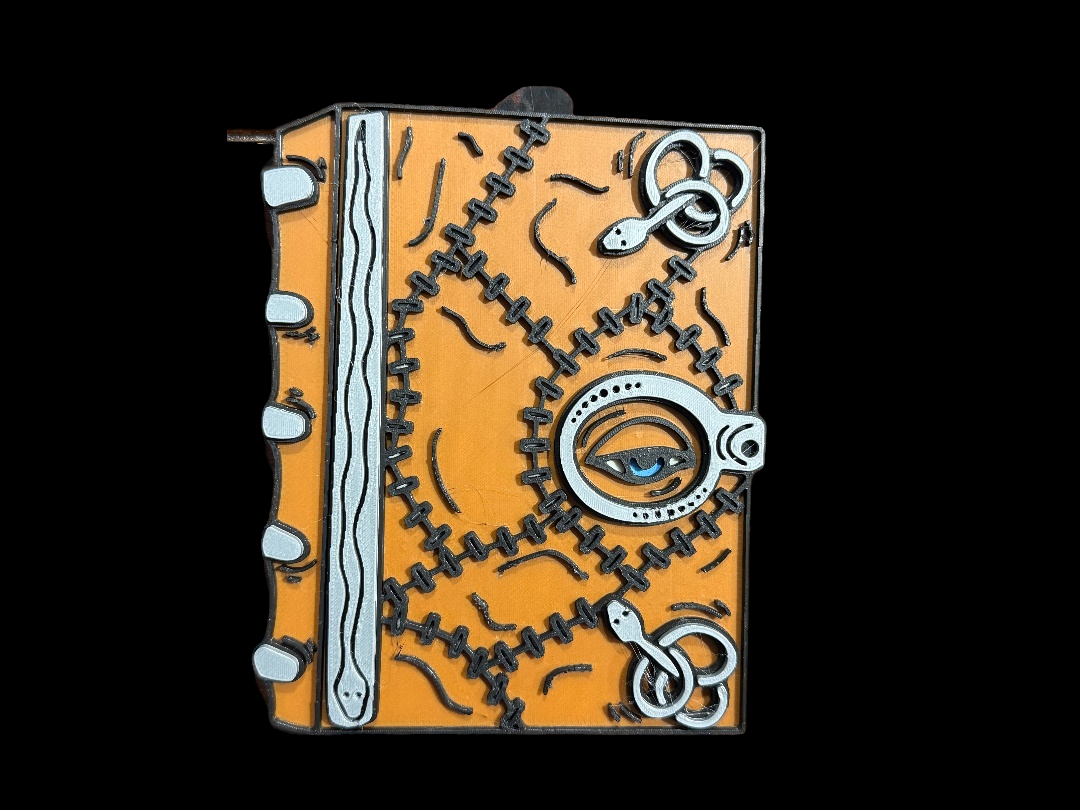 Hocus Pocus Spell Book Decor Wall Hanger