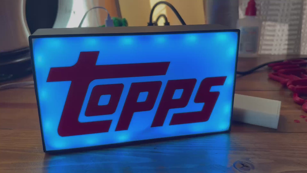 Topps Trading Cards LED Light Box